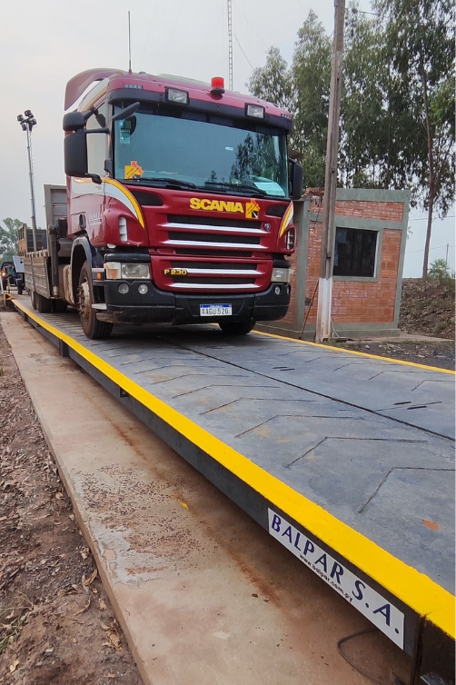 Báscula para camiones