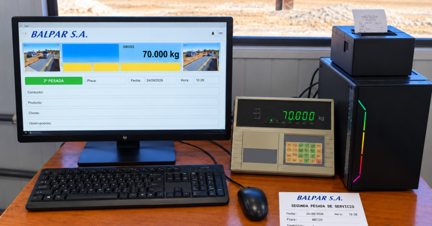 Software premium de BALPAR: inteligencia de datos para transformar el pesaje industrial del Paraguay